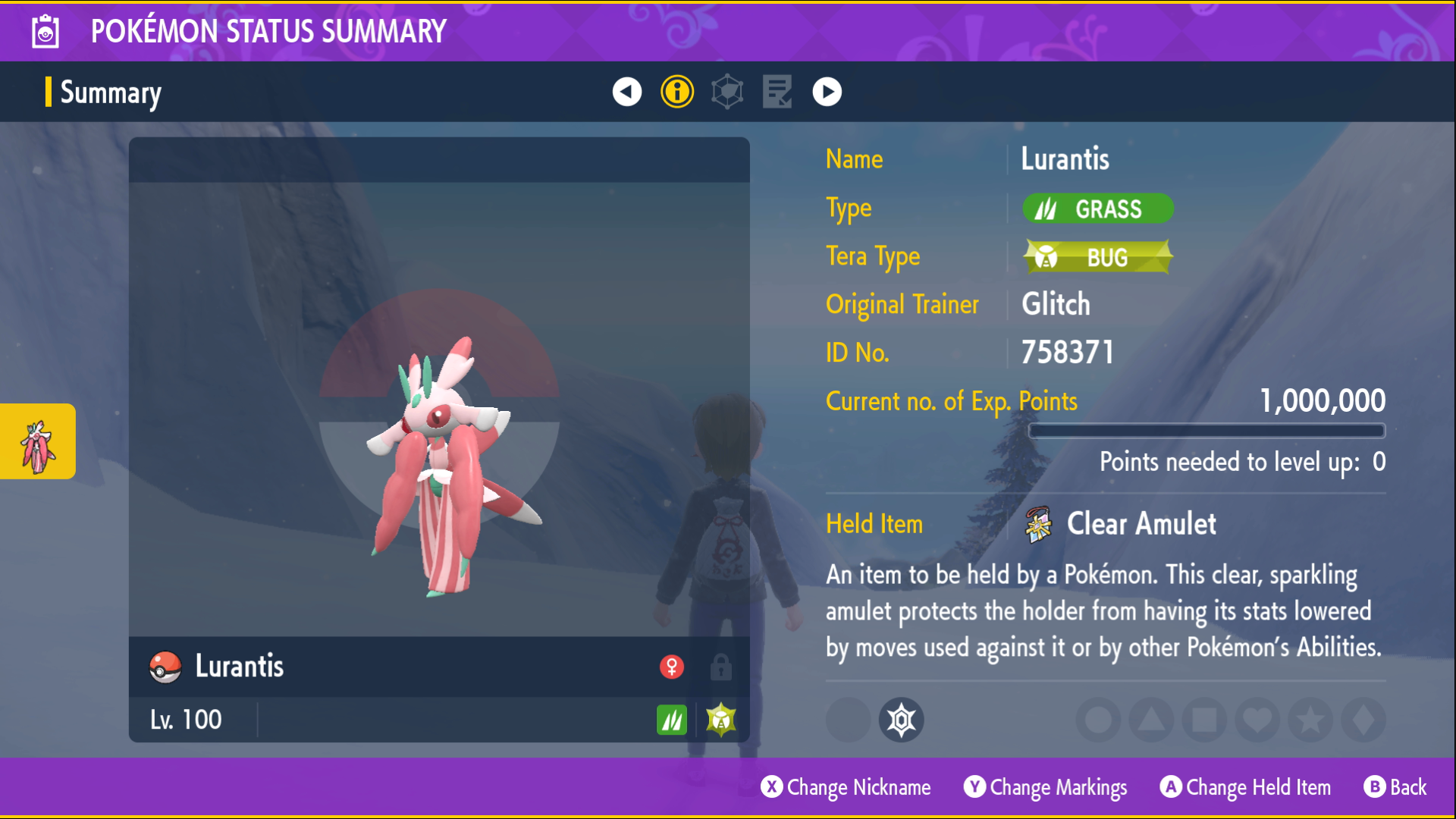 Lurantis stats